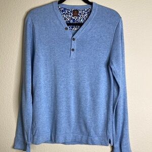 Takeo Kikuchi sweater men’s small button v-neck EUC